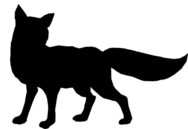 Clipart Info - Fox Silhouette (1920x1317)