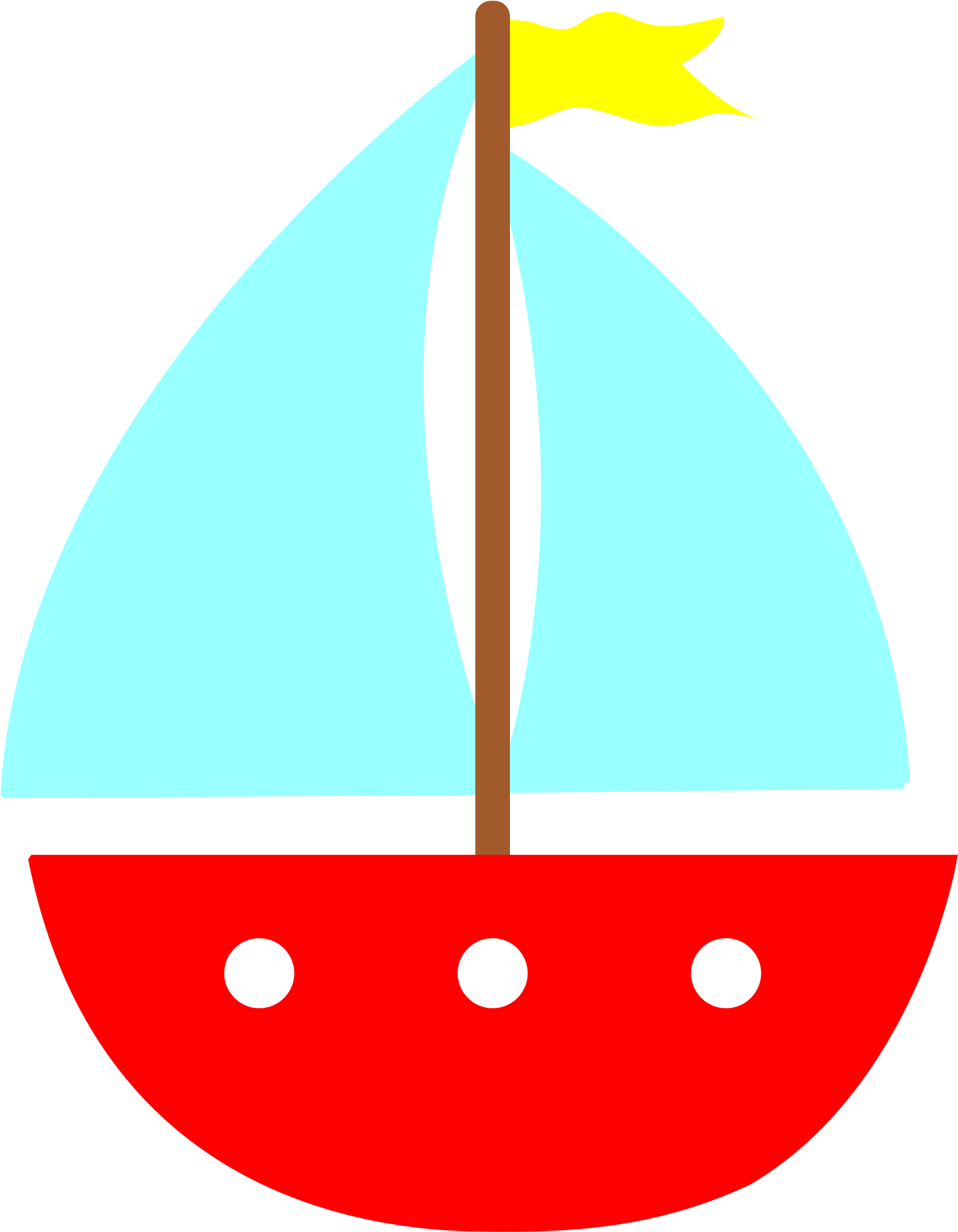 Clipart Cartoon Boat Boats Free Download Clip Art On - Sailboat Clipart (1867x2400)