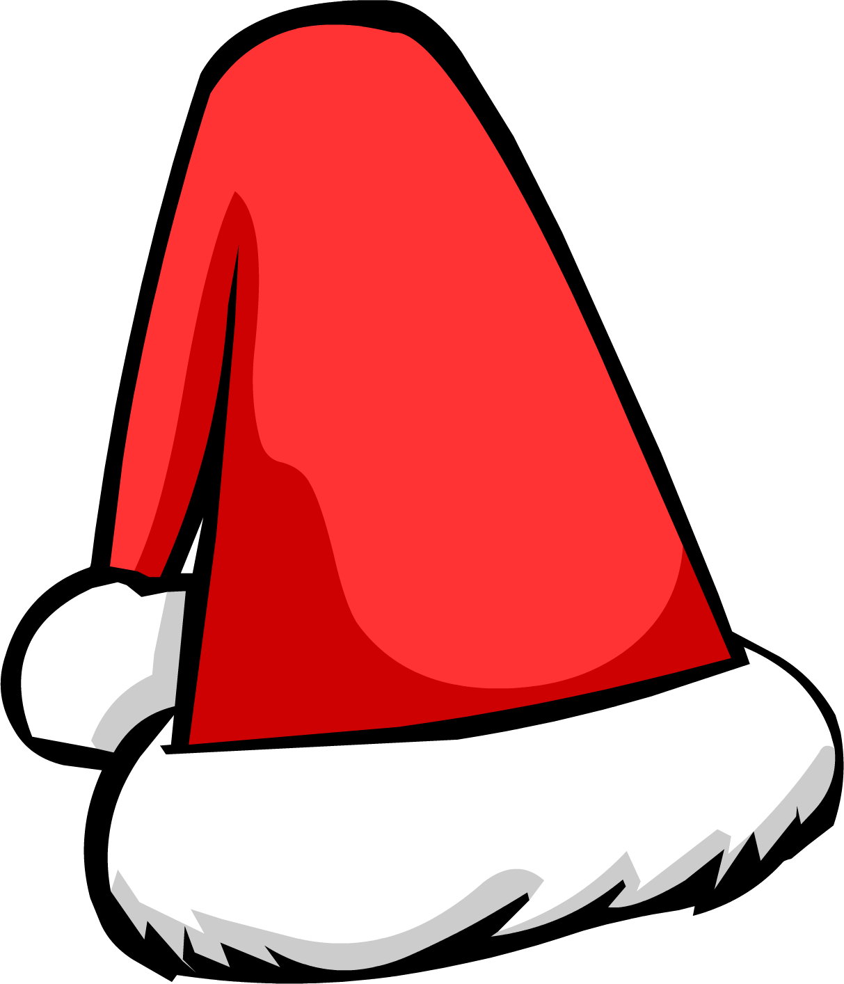 Download - Cartoon Santa Hat Png (1213x1414)