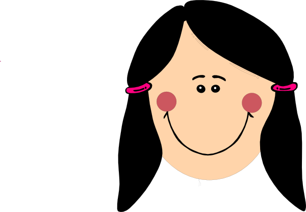 Shy Girl Edit Face Clip Art At Clipartner - Blush Clipart (600x416)