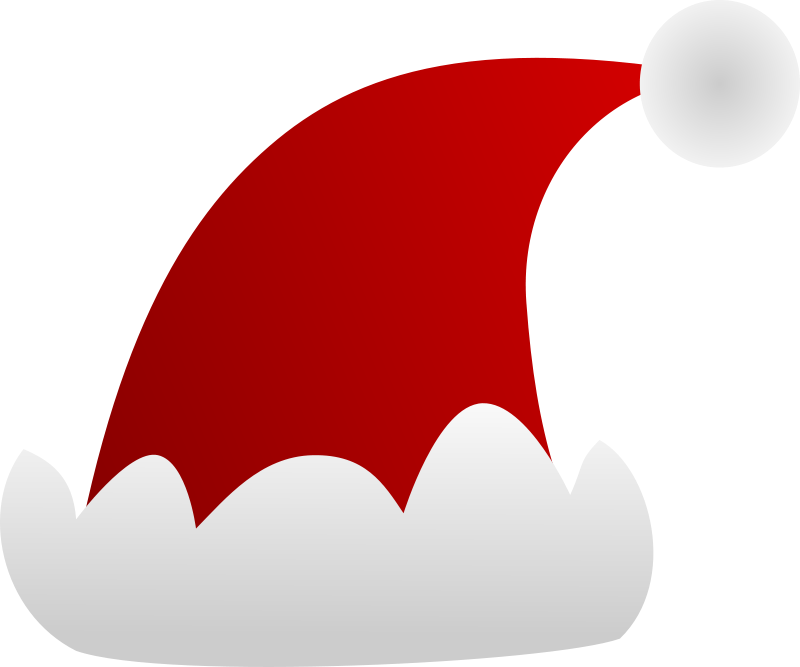 Elf Clipart Holiday Hat - Cap Of Santa Claus Vector (800x667)