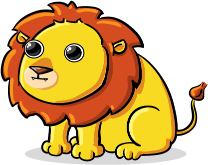 Lion Image Clip Art Free Vector Art - Clip Art (432x432)