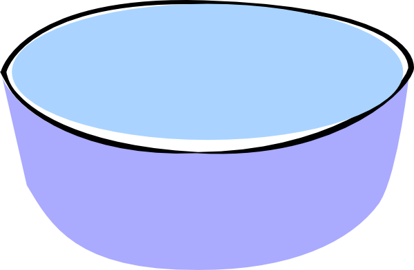 Bowl Of Water Png (600x392)