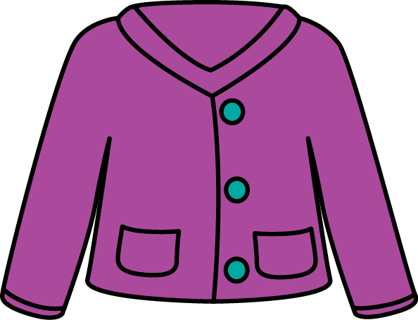 Coat Clipart Kid Sweater - Cardigan Clipart (594x454)