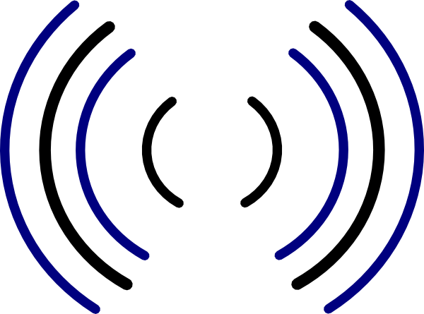 Radio Waves Clip Art - Radio Wave (600x445)