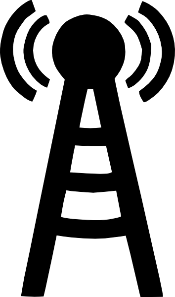 Cell Tower Clipart - (354x599) Png Clipart Download