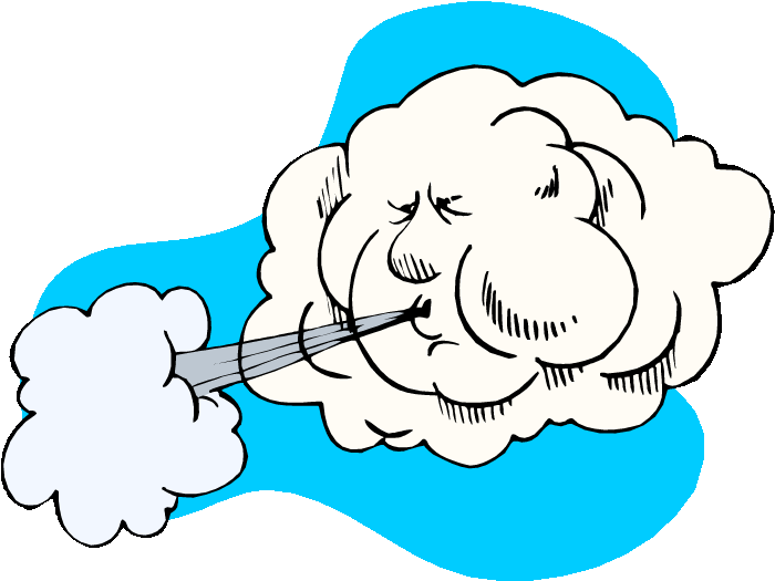 Never Miss A Moment - Windy Weather Clip Art (750x547)