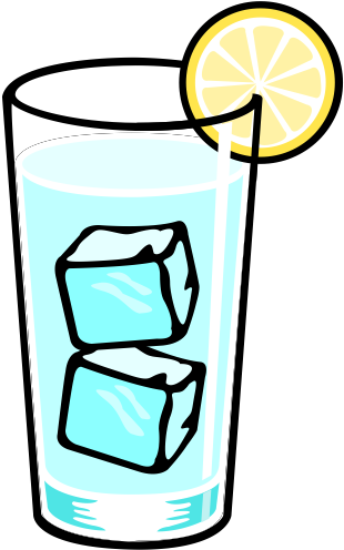 Fizzy Drinks Juice Nutrient Clip Art - Glass Of Water (522x522)