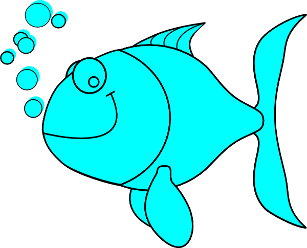 The Rainbow Fish Clip Art For Download - Fish Cartoon (600x485)