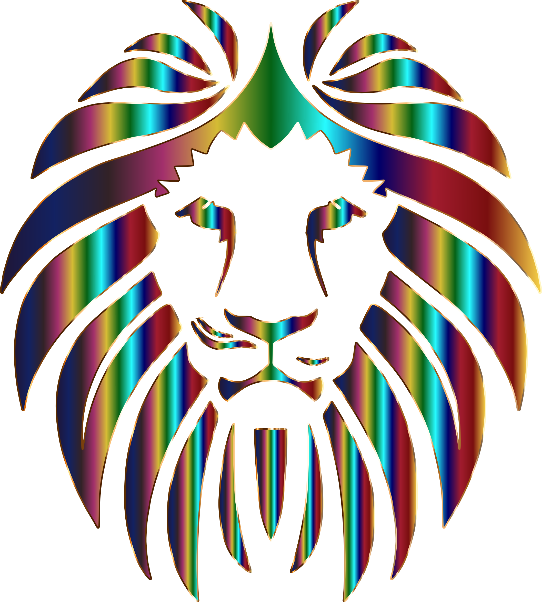 Clipart - Leo And Libra Combined Tattoo (2114x2350)