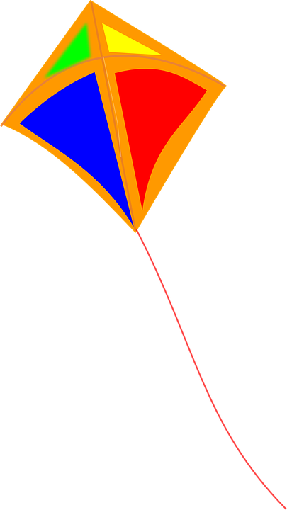 Wind Clipart Kite - Kite Clipart (405x720)