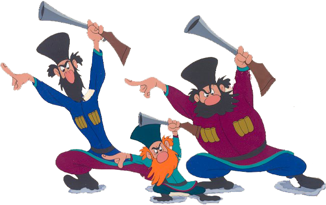 Peter And The Wolf Clipart - Peter And The Wolf Hunters (681x435)