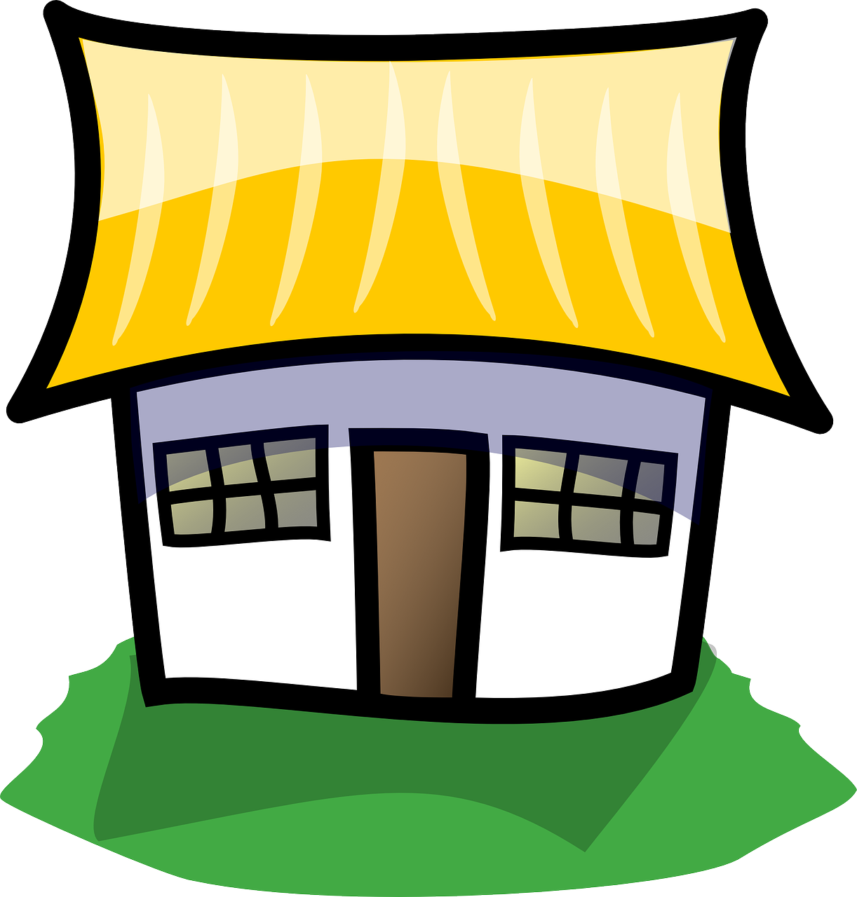 Free Vector Homes Clipart Clip Art - Home Clipart (1222x1280)