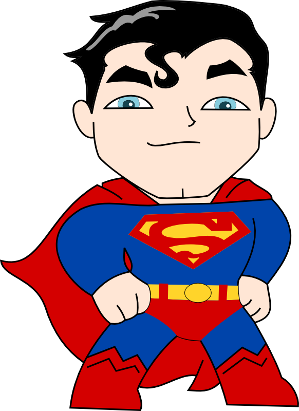 Superhero Cutouts, Superhero Party, Svg File, Nook, - Super Man Baby (582x800)