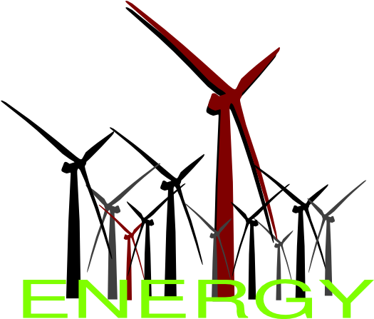 Wind Turbine Clip Art (600x446)