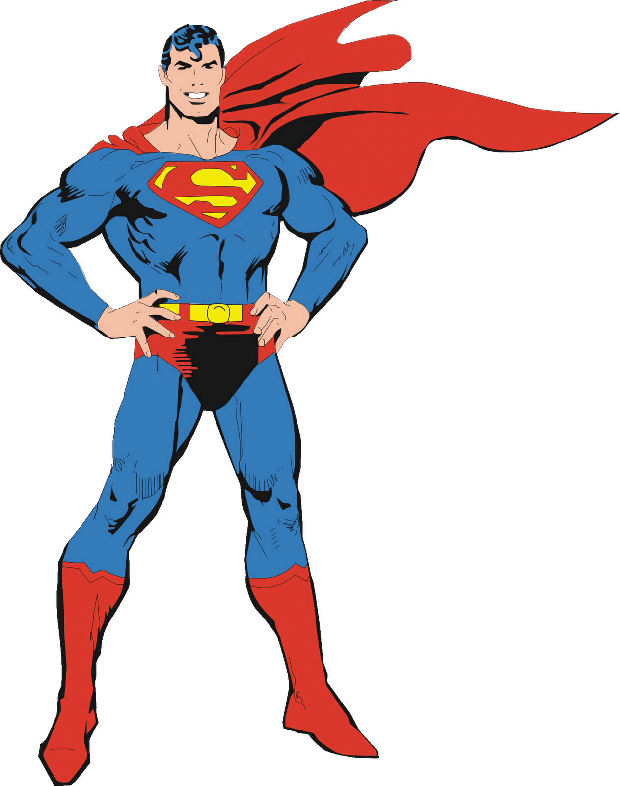 Superman Clipart Png - Superman Clipart (1263x1600)
