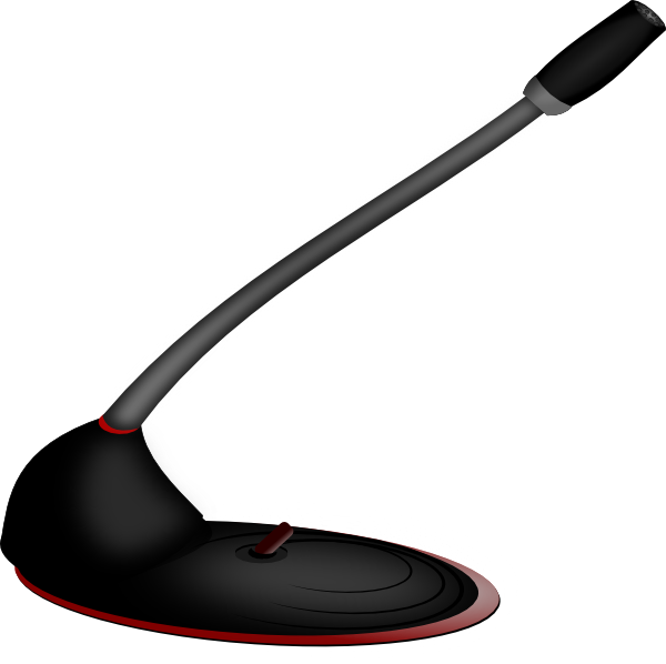 Microphone Clip Art Free Clipart 2 Clipartandscrap - Computer Microphone Clipart (600x598)