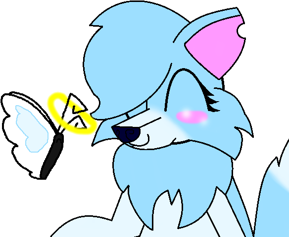 Animal Jam Arctic Wolf Fan Art (600x500)