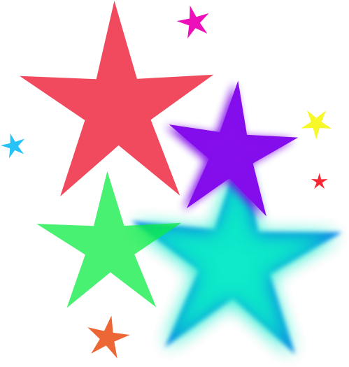 Shooting Star Clipart Clipartix - Stars Clipart Transparent Background (2194x2400)