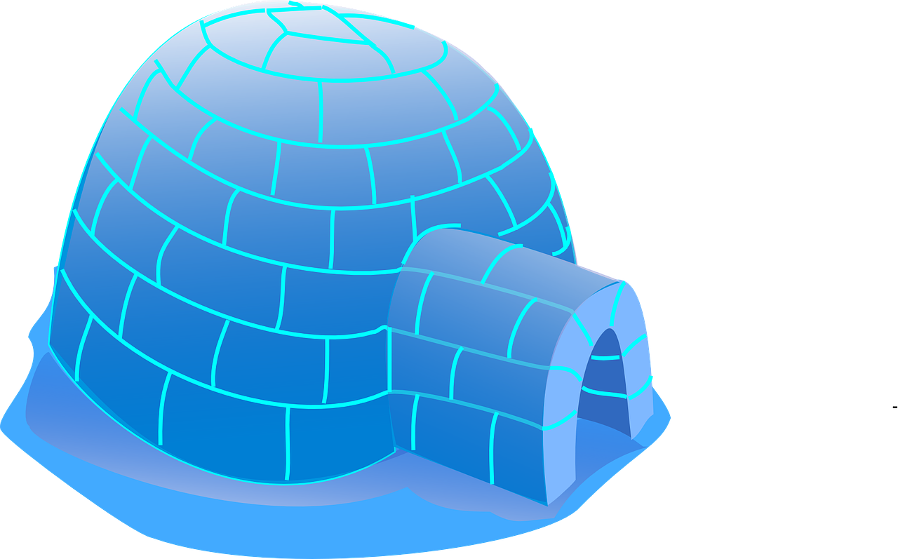 Free Vector Homes Clipart Clip Art Types Of Houses Igloo (1280x797) Png Clipart Download
