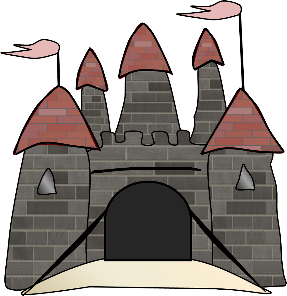 Castles Clipart (915x941)