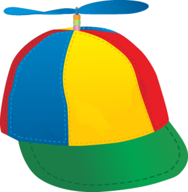 Cap Clipart Hat Day - Airplane Hat (639x655)