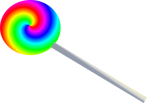 Lollipop Clipart Free Clipart Images - Lollipops Clipart No Background (500x351)