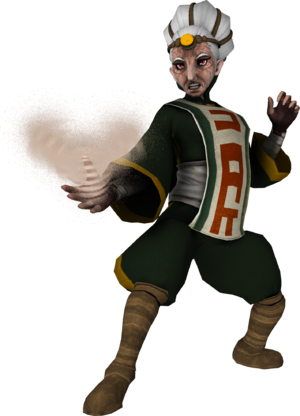 Gust Of Wind Clipart Transparent - Hyrule Total War Gerudo (300x416)