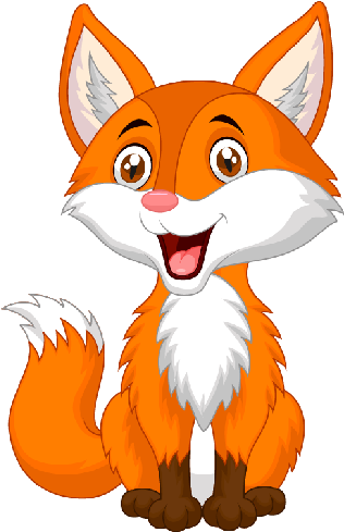 Fox Clipart Transparent Background - Cartoon Fox Transparent Background (500x500)