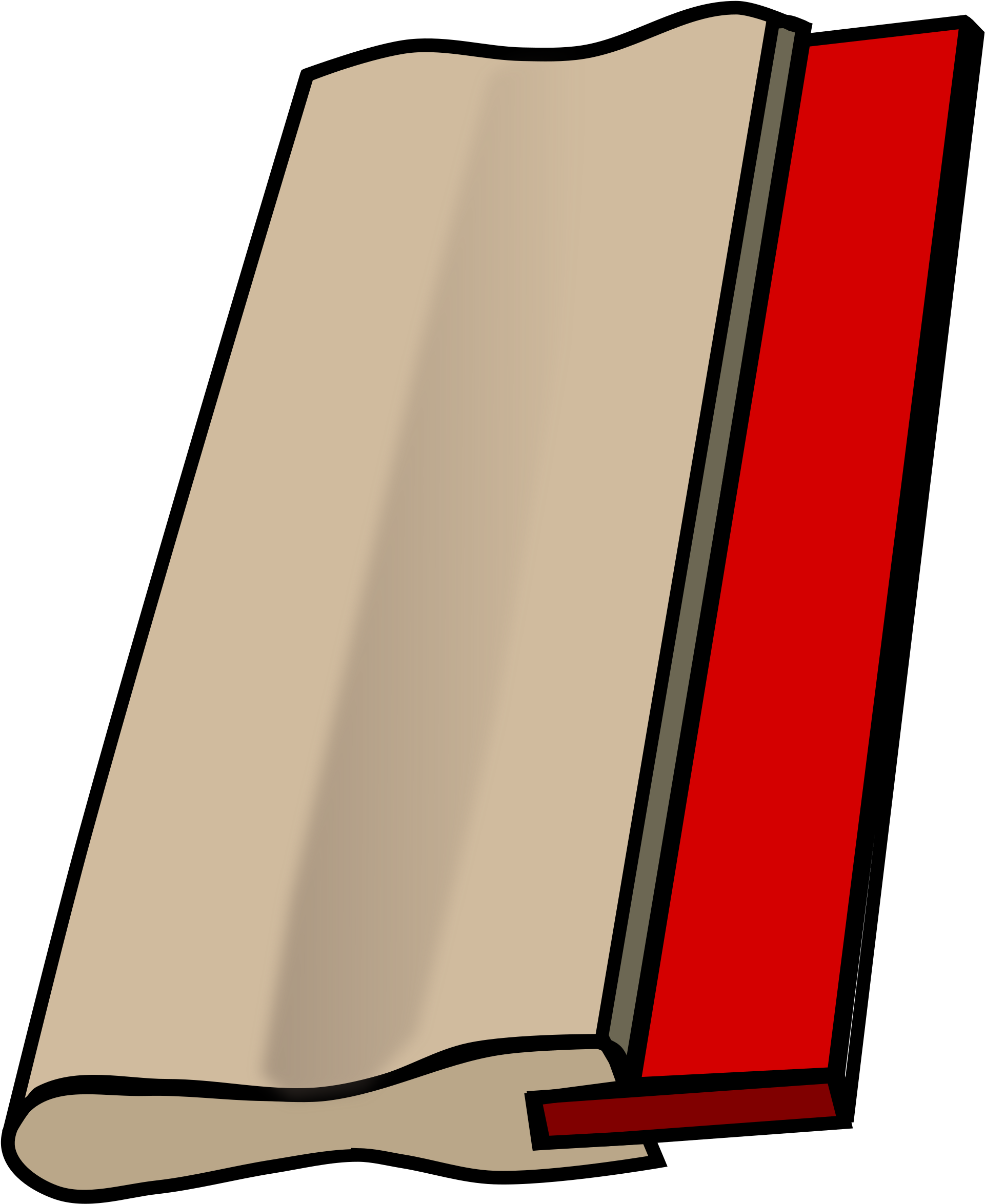 Printing Clip Art - Screen Printing Squeegee Clipart (1962x2400)