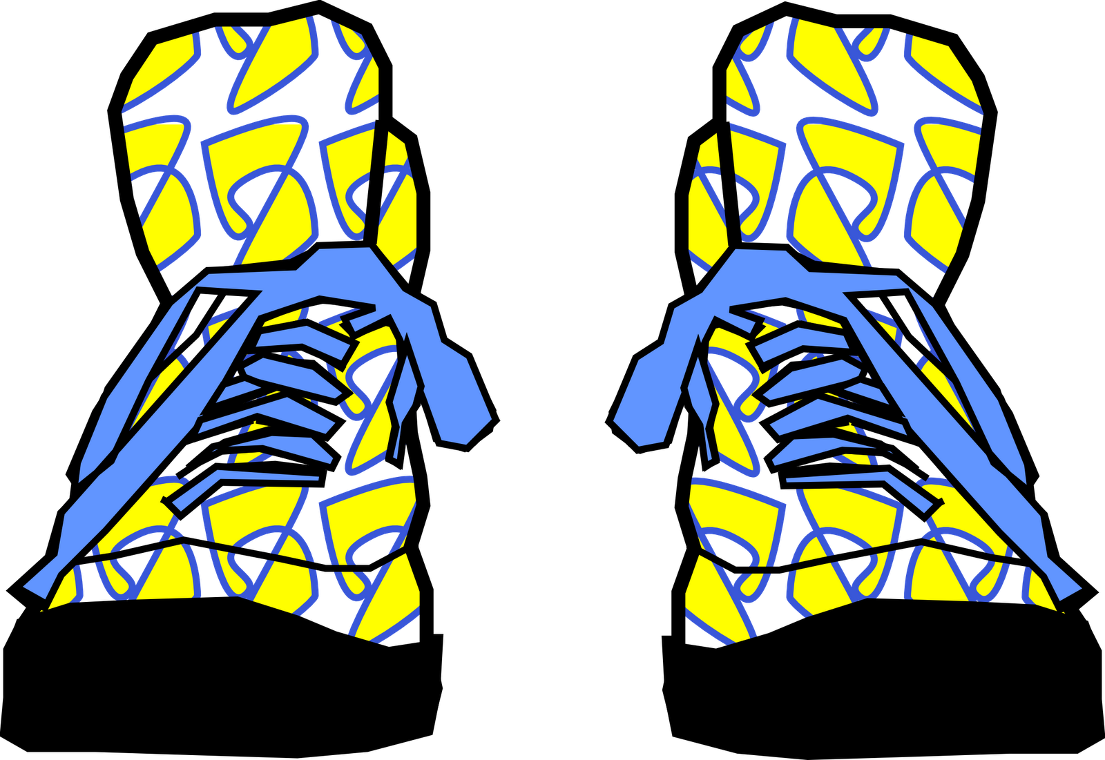 Sneakers Clip Art (1600x1101)
