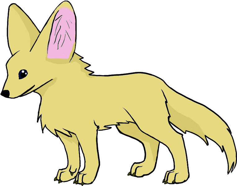 Fennec Fox Clipart - Fennec Fox Clipart (800x600)