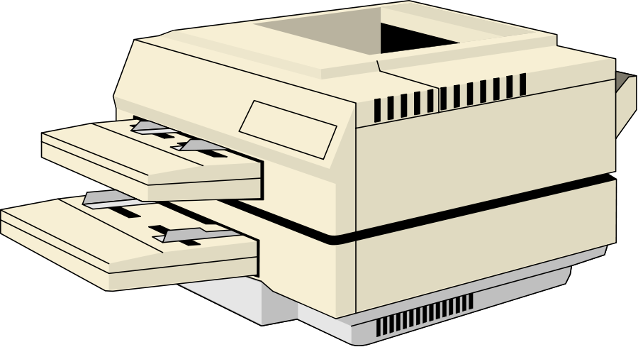 Printer Clipart - Printer (900x489)