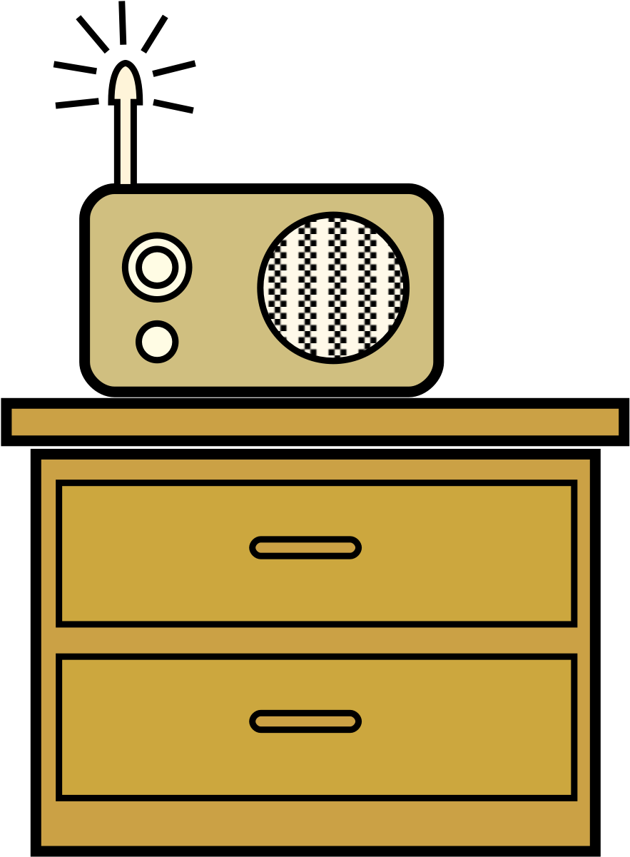 The Politics Of Canadian Cultures - Cartoon Radio Png (903x1218)