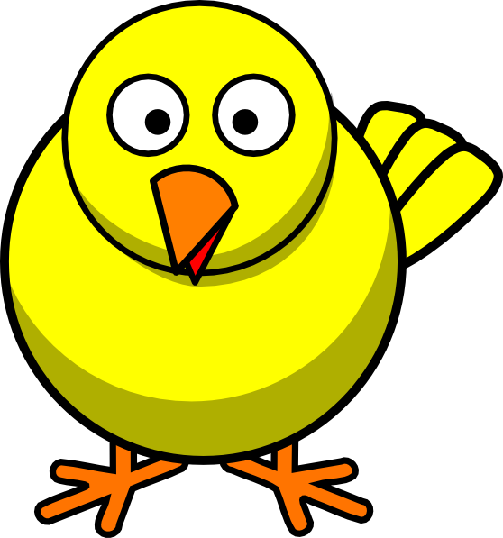 Chicken Clip Art - Cartoon Chicken (558x597)