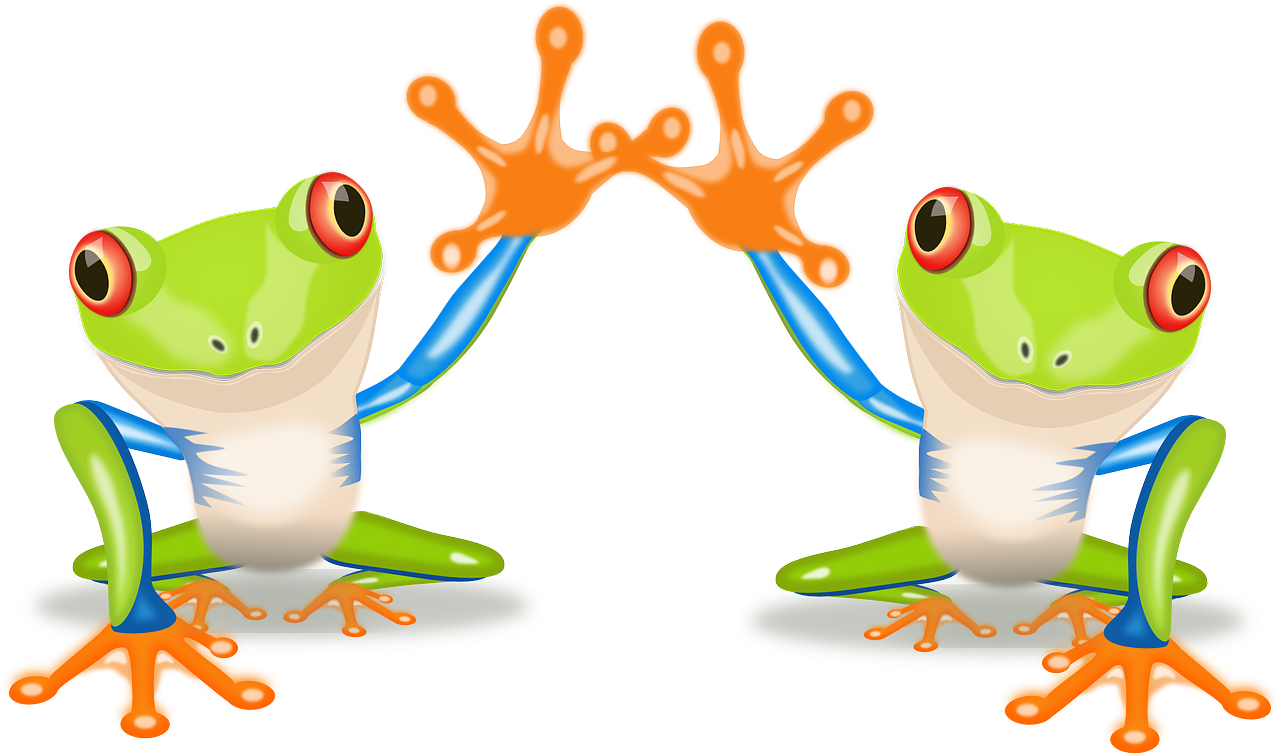 Goodbye Clipart Pictures Clip Art Library - Clipart Two Frogs (1920x1133)