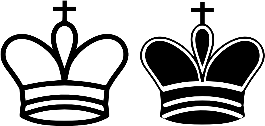 Chess Tile - King - Chess Pieces Clip Art (1500x750)