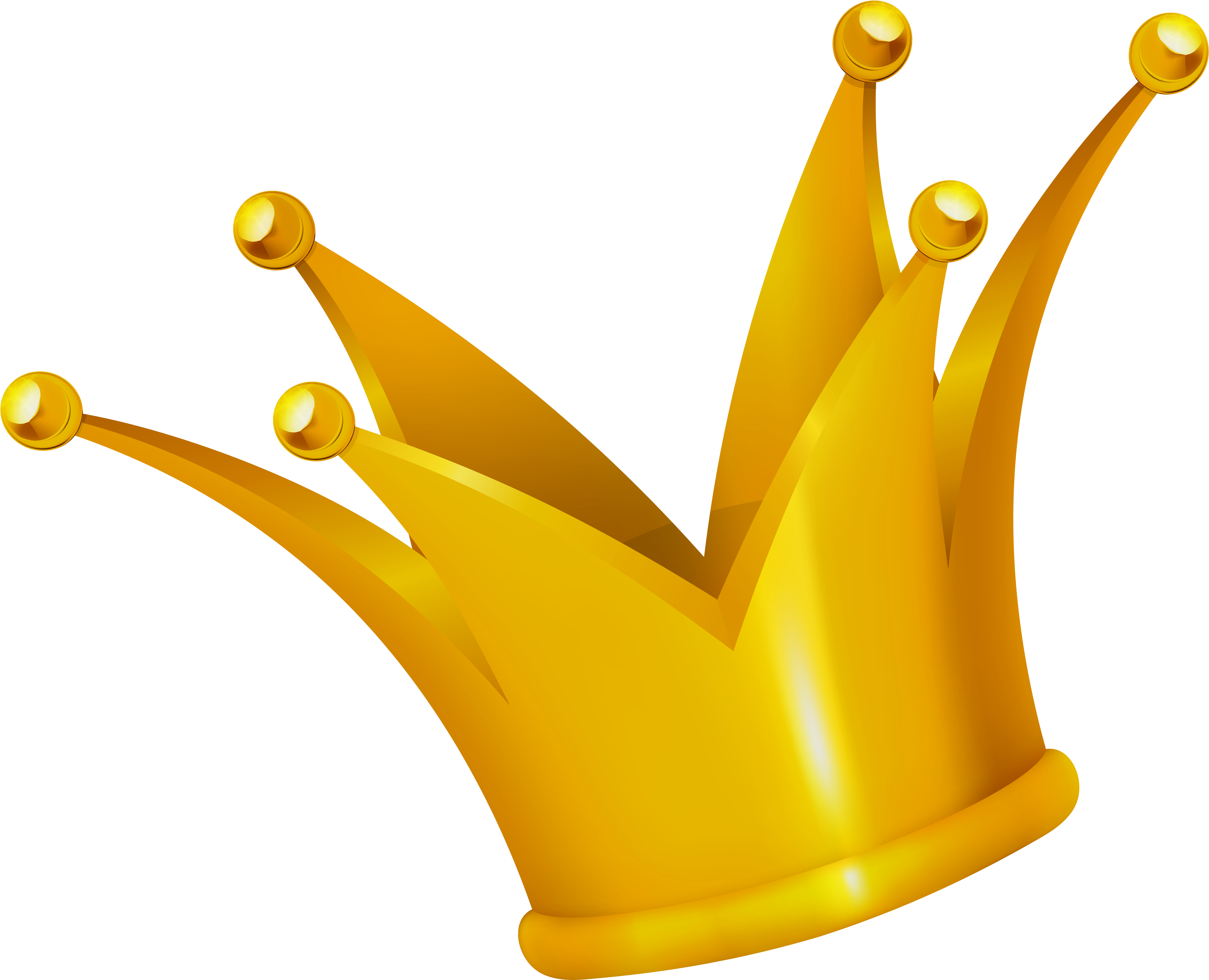 Gold Crown Clipart Cliparts And Others Art Inspiration - Gold Crown Clipart (5098x4120)