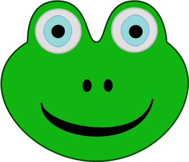 Clipart Info - Face Of Frog Cartoon (650x572)