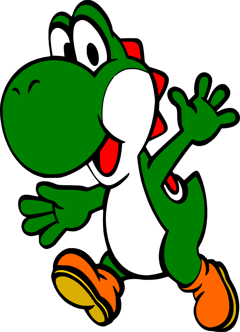Mario Clipart Yoshi - Purple Yoshi (789x1092)