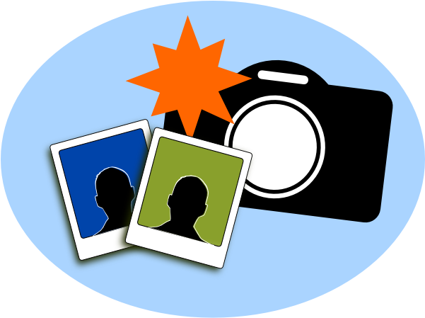 Photos Clip Art Electronics Clipart Camera Flash Clipart - Camera Photo Clip Art (600x532)