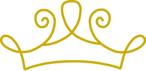 King Crown Clip Art Free Clipart Images - Gold Princess Crown Png (600x291)