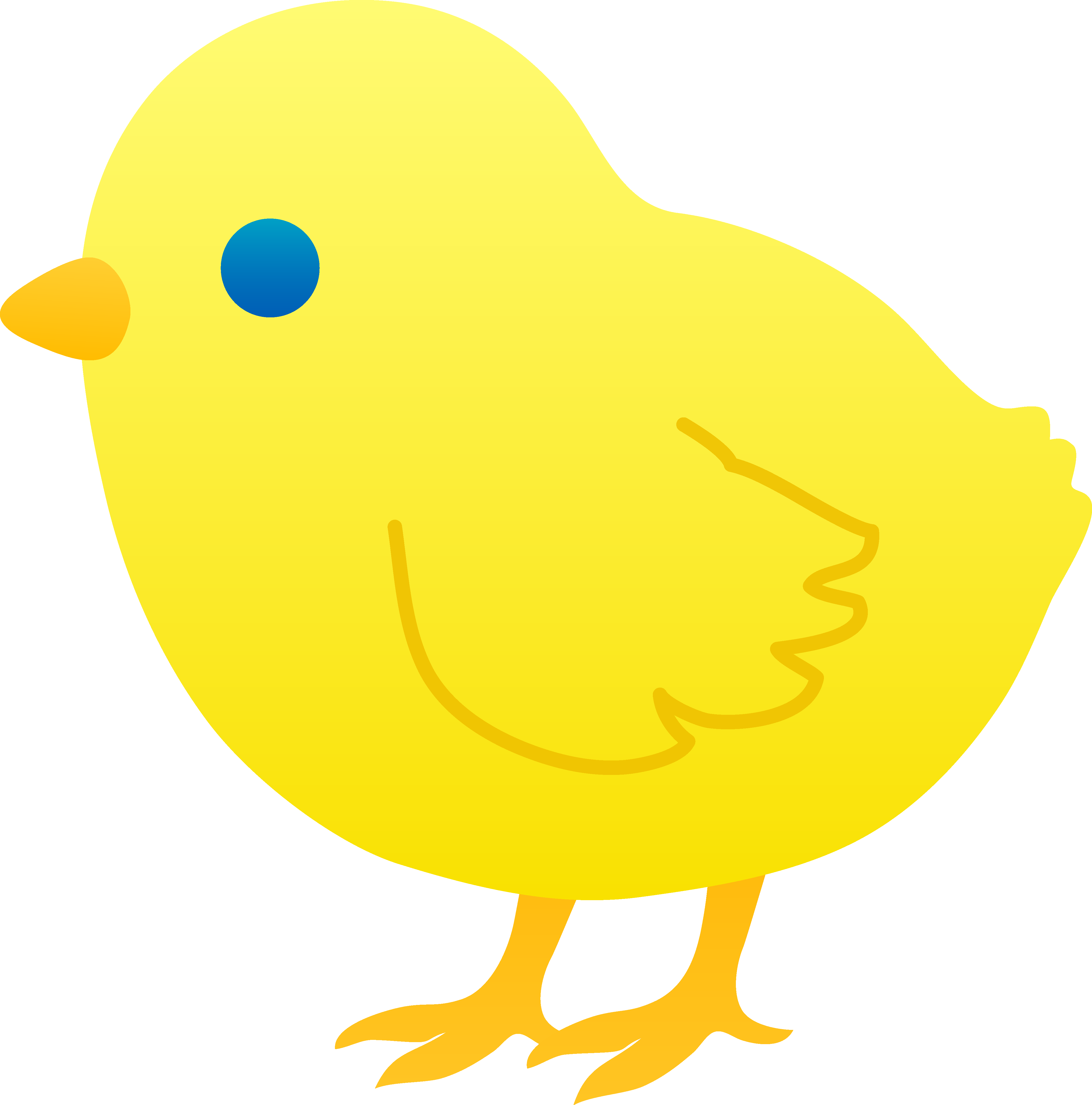Clipart Info - Cute Baby Chickens Drawings (4379x4429)