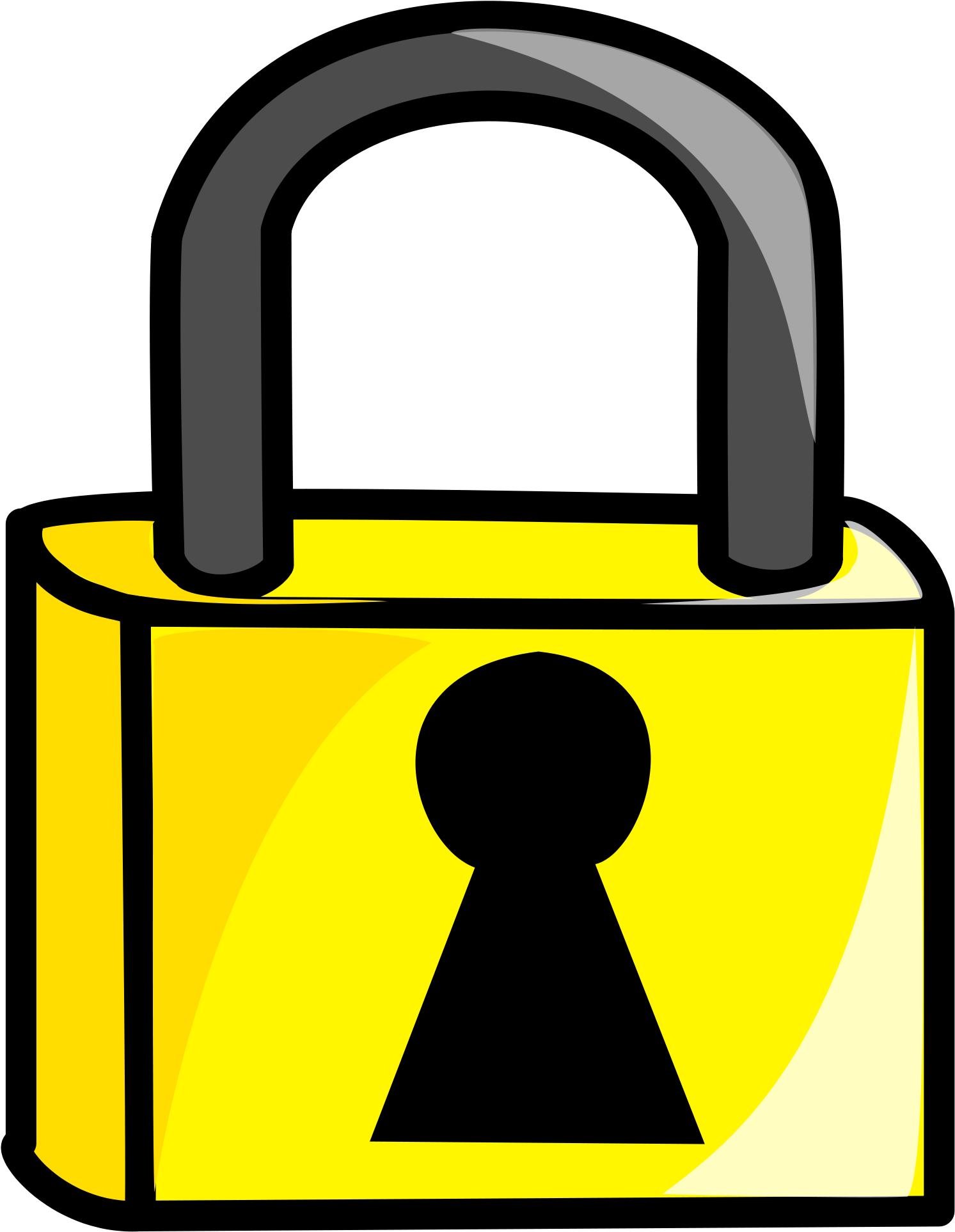 Security Clip Art Many Interesting Cliparts - Clipart Of Lock (2400x2400)