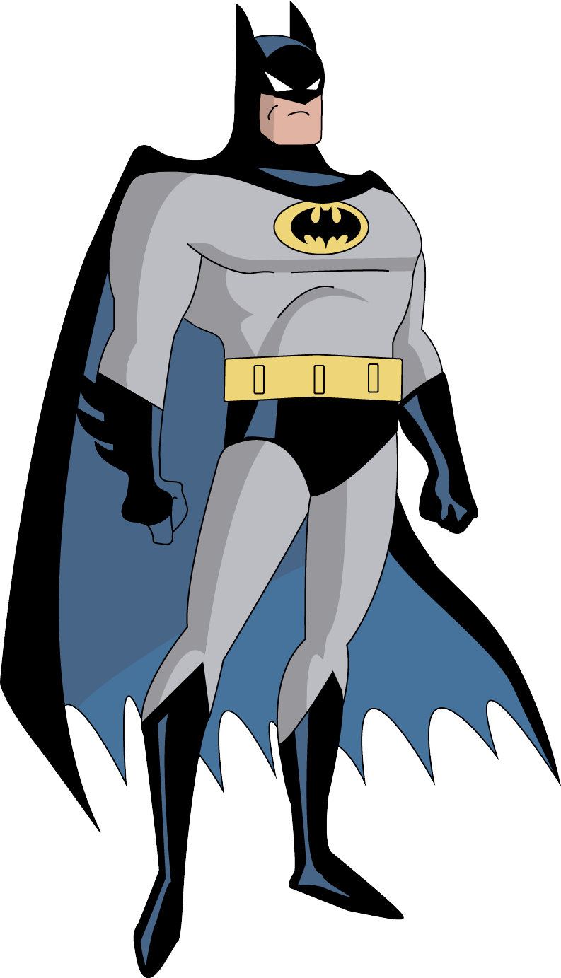 Batman Toonseum Drawing Cartoon Clip Art - Batman Clip Art (793x1383)