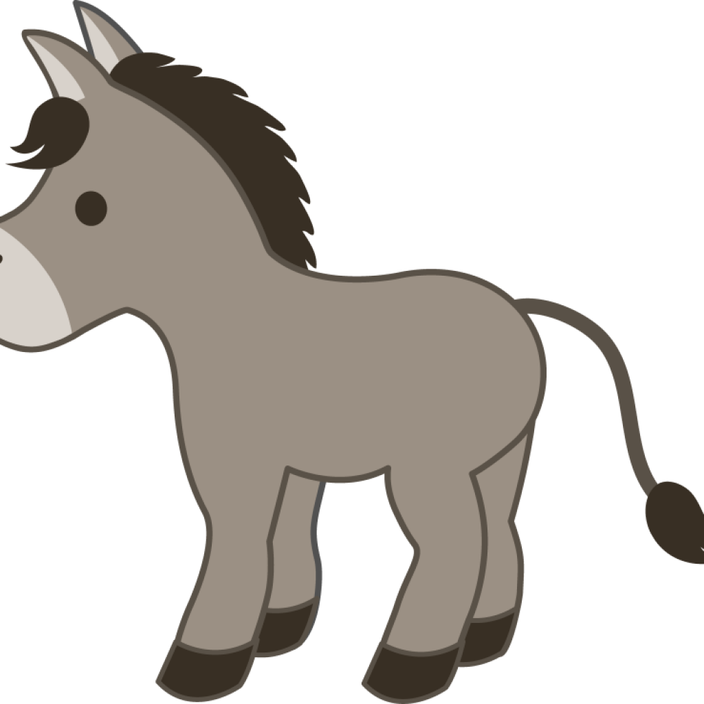 Donkey Clipart Donkey Clipart Clipart Panda Free Clipart - Cartoon Donkey (1024x1024)