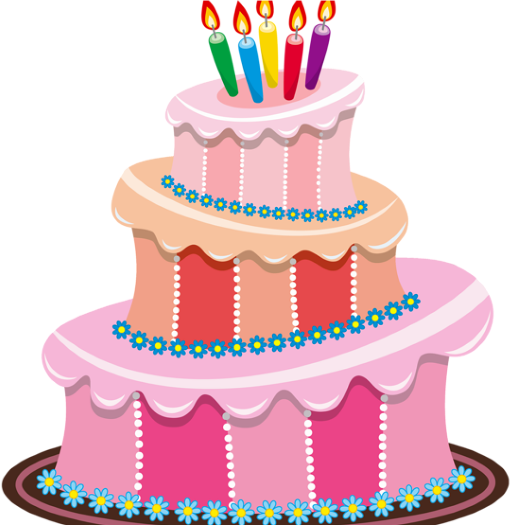 Birthday Cake Clip Art Free Cute Birthday Cake Clipart - Cake Png (1024x1024)