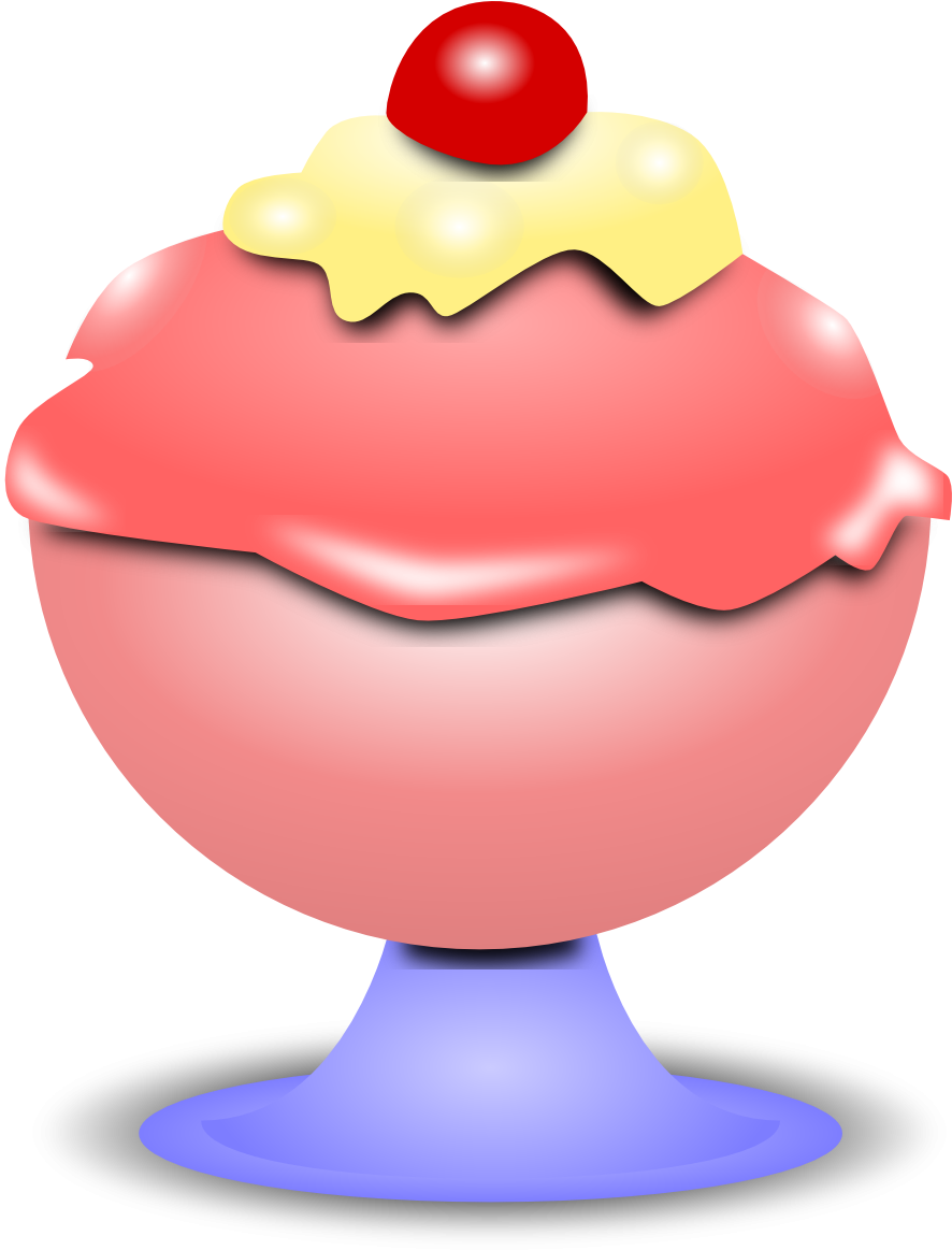 Ice Cream Cup Clipart Png (999x1164)
