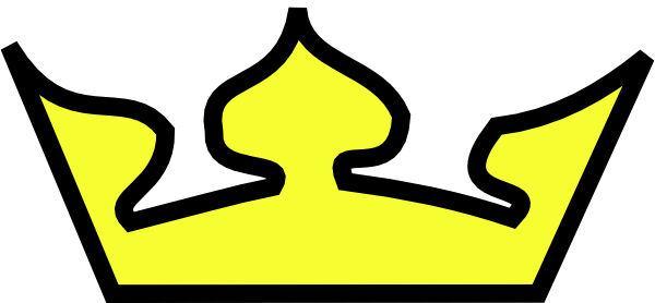 Crown Clip Art Free Vector - Crown Clip Art (600x278)