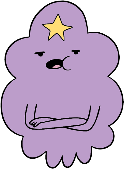King Lumpy Space Princess Lumpy Space Princess - Adventure Time Princess Purple (420x562)
